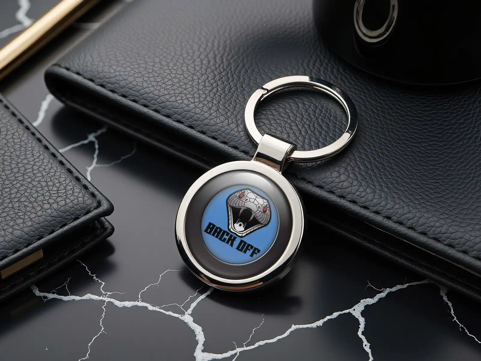 Logo Keychains Sturdy Build